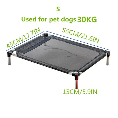 Elevated folding Bed for pet