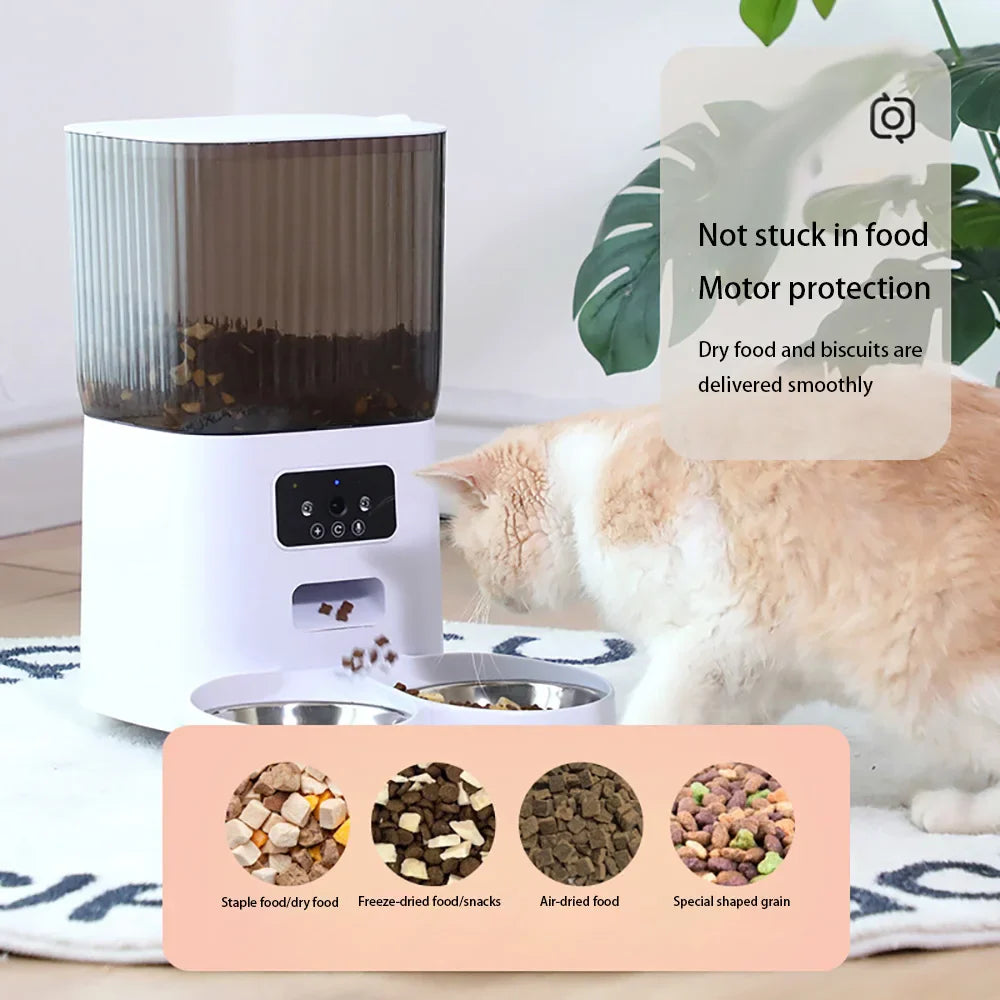 Automatic Cat Feeder with Camera