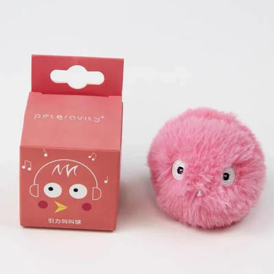 Plush Electric Catnip Smart ball toy