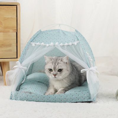 Pet Tent Bed Cats warm house