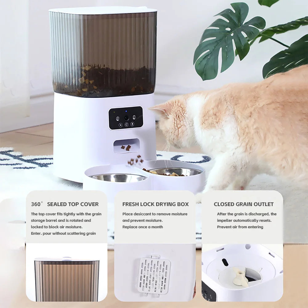 Automatic Cat Feeder with Camera