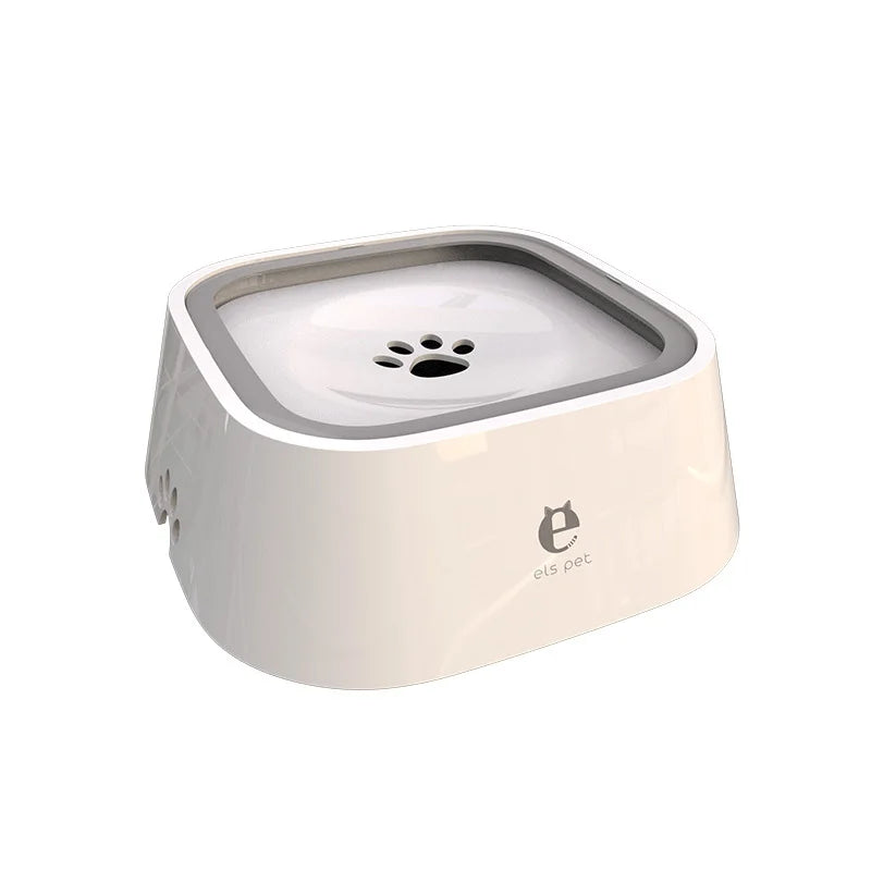 Dog Water Bowl Floating Non-Wetting