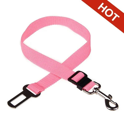 Pet Cat Dog Car Seat Belt Pet Seat Vehicle Dog Harness Lead Clip