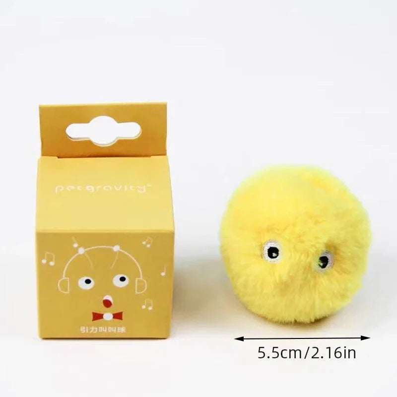 Plush Electric Catnip Smart ball toy