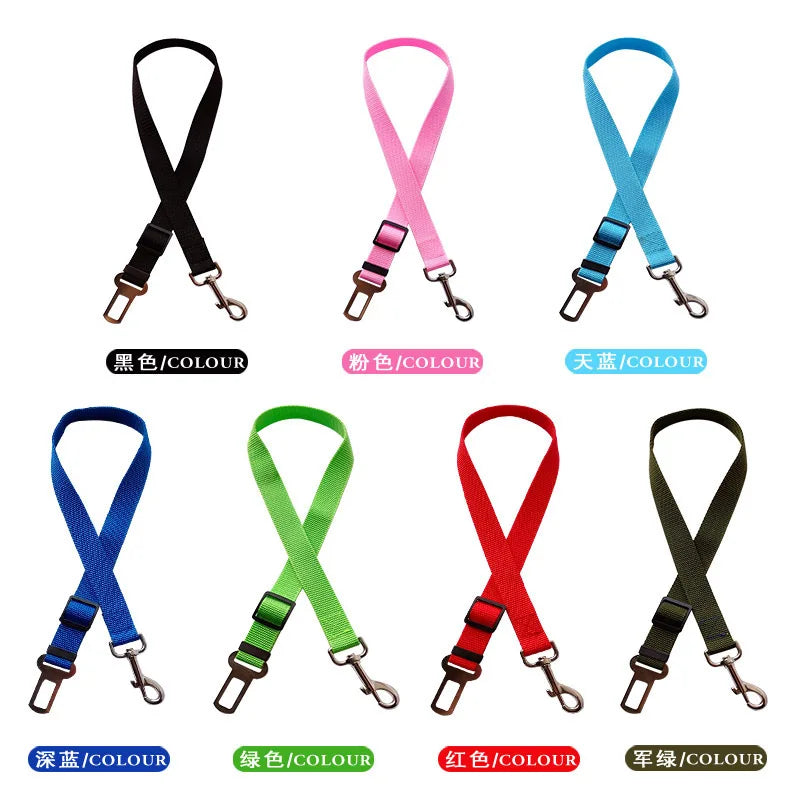 Dogs Accessoires Pet Cat Dog Car Seat Belt Pet Seat Vehicle Dog