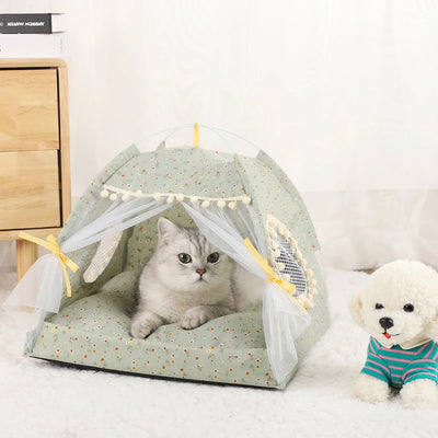 Pet Tent Bed Cats warm house