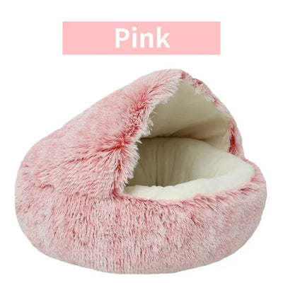 Cover Round Cat Bed Pet Mattress Warm Cat