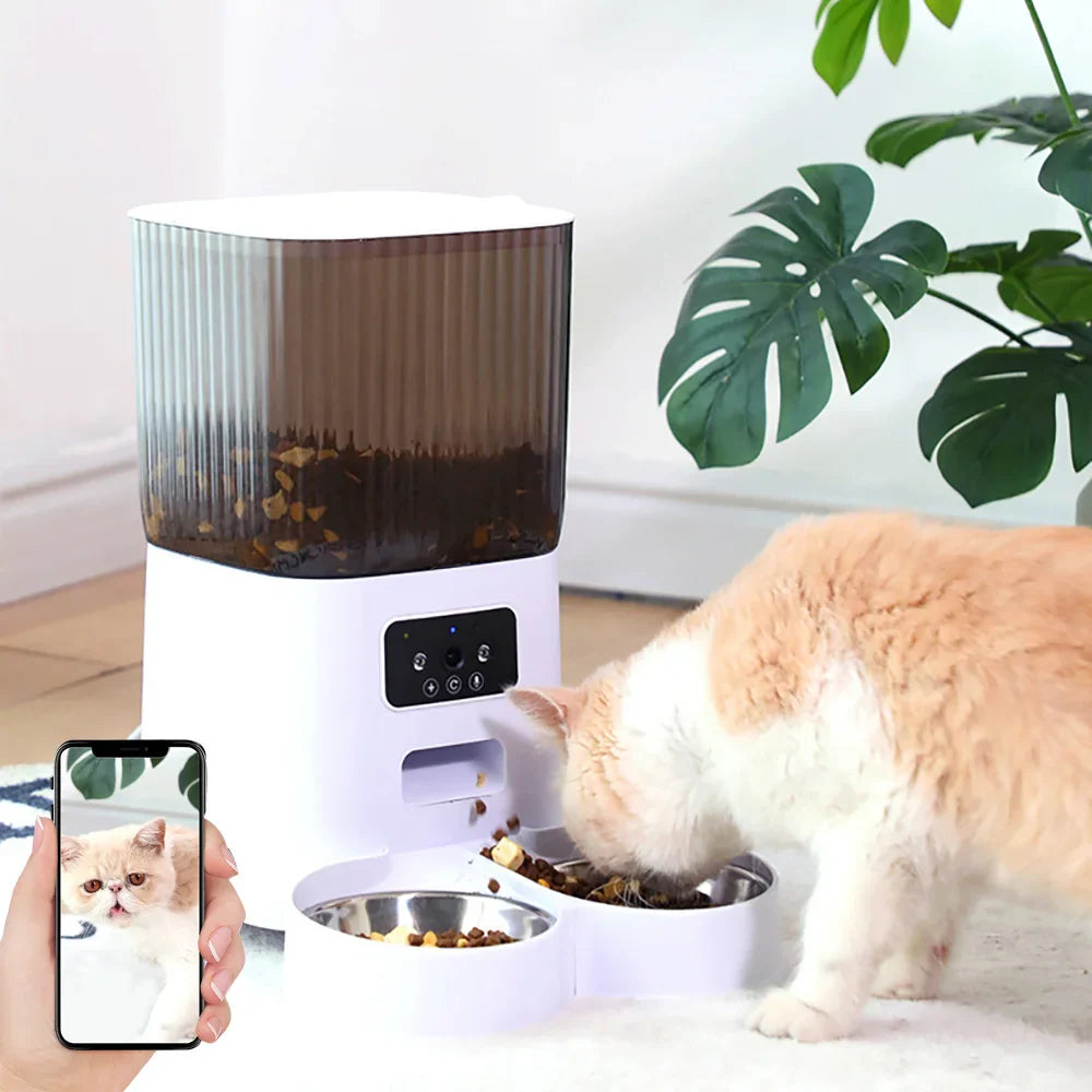 Automatic Cat Feeder with Camera