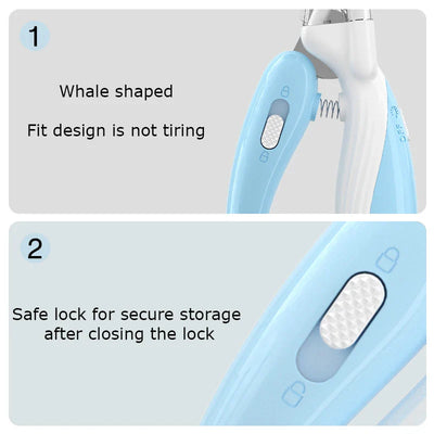 Pet Nail Clippers with Led Light