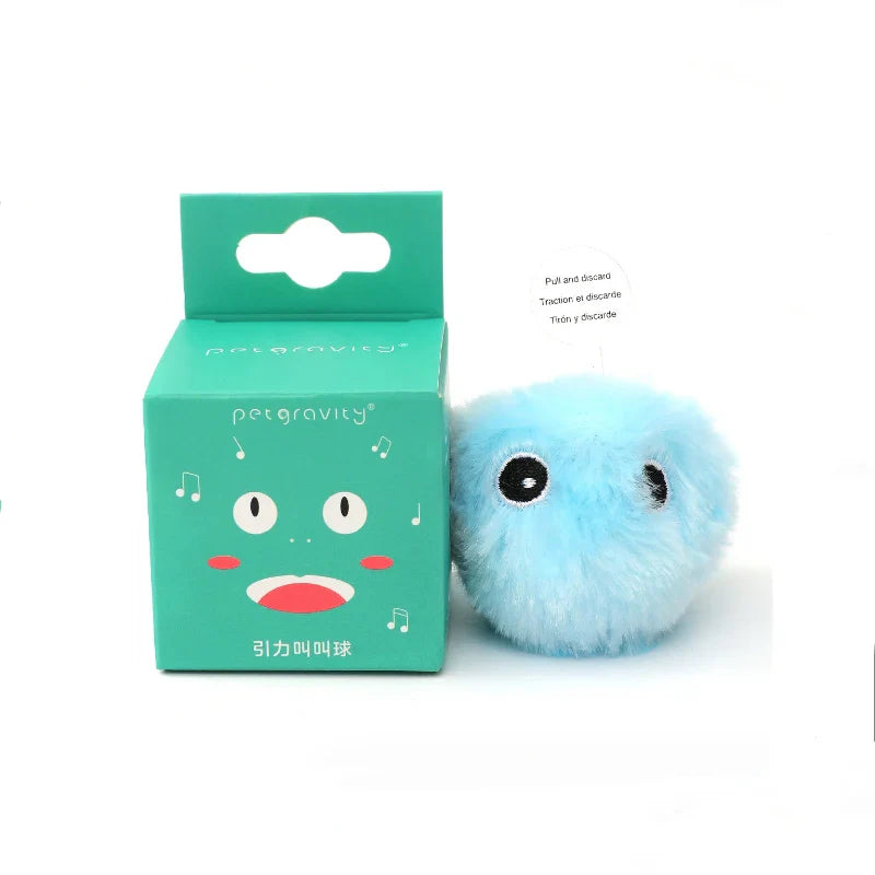 Plush Electric Catnip Smart ball toy