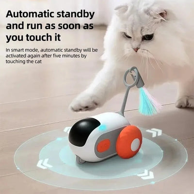 Smart Cat Toy Modes Automatic Moving Remote Controlled Toy