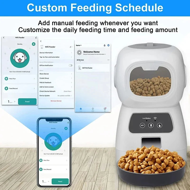 Automatic Pet Feeder For Cats