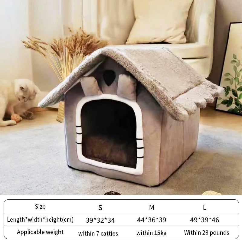 Cat Sleepping Bed removable and washable