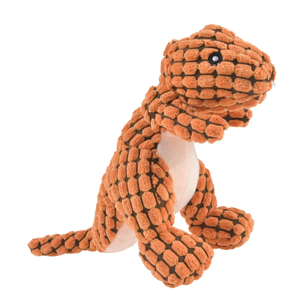 Dogs Pet Plush Dinosaur Toys Interactive Dog Chew Toys