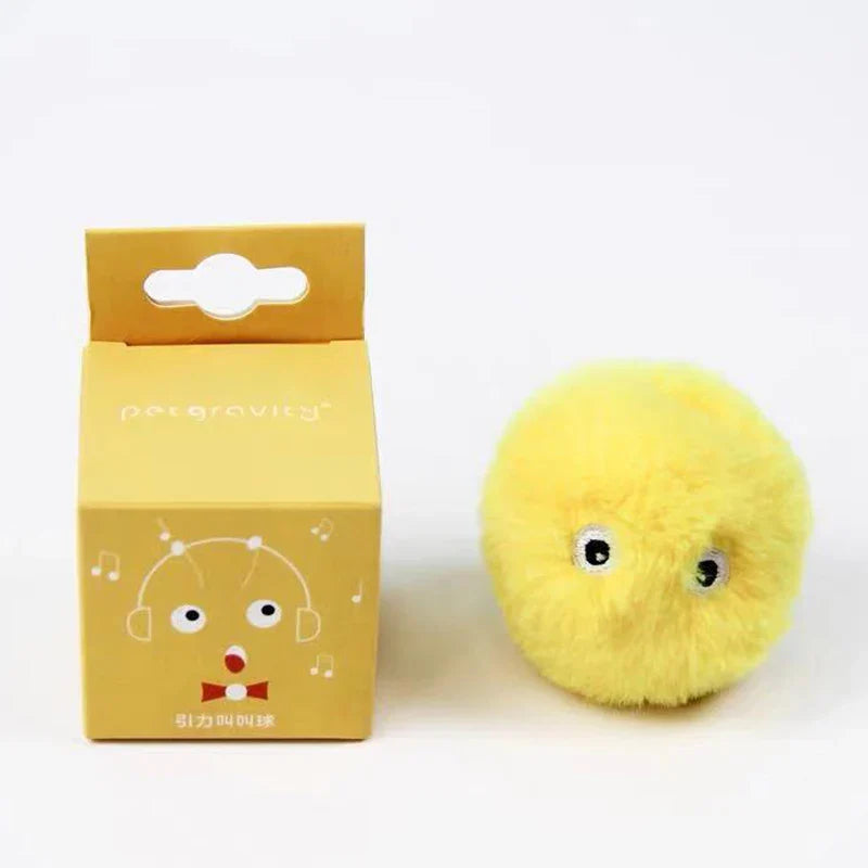 Plush Electric Catnip Smart ball toy