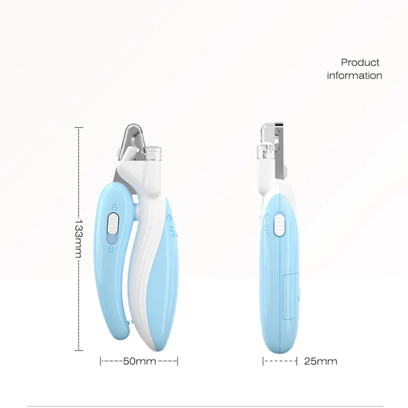 Pet Nail Clippers with Led Light