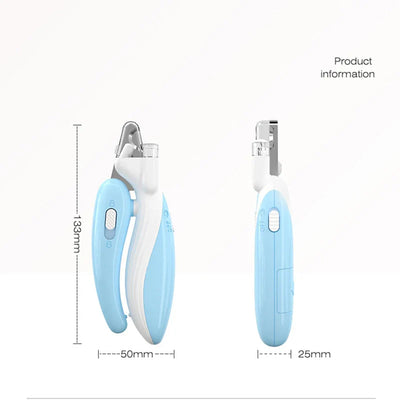 Pet Nail Clippers with Led Light