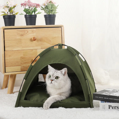 Pet Tent Bed Cats warm house