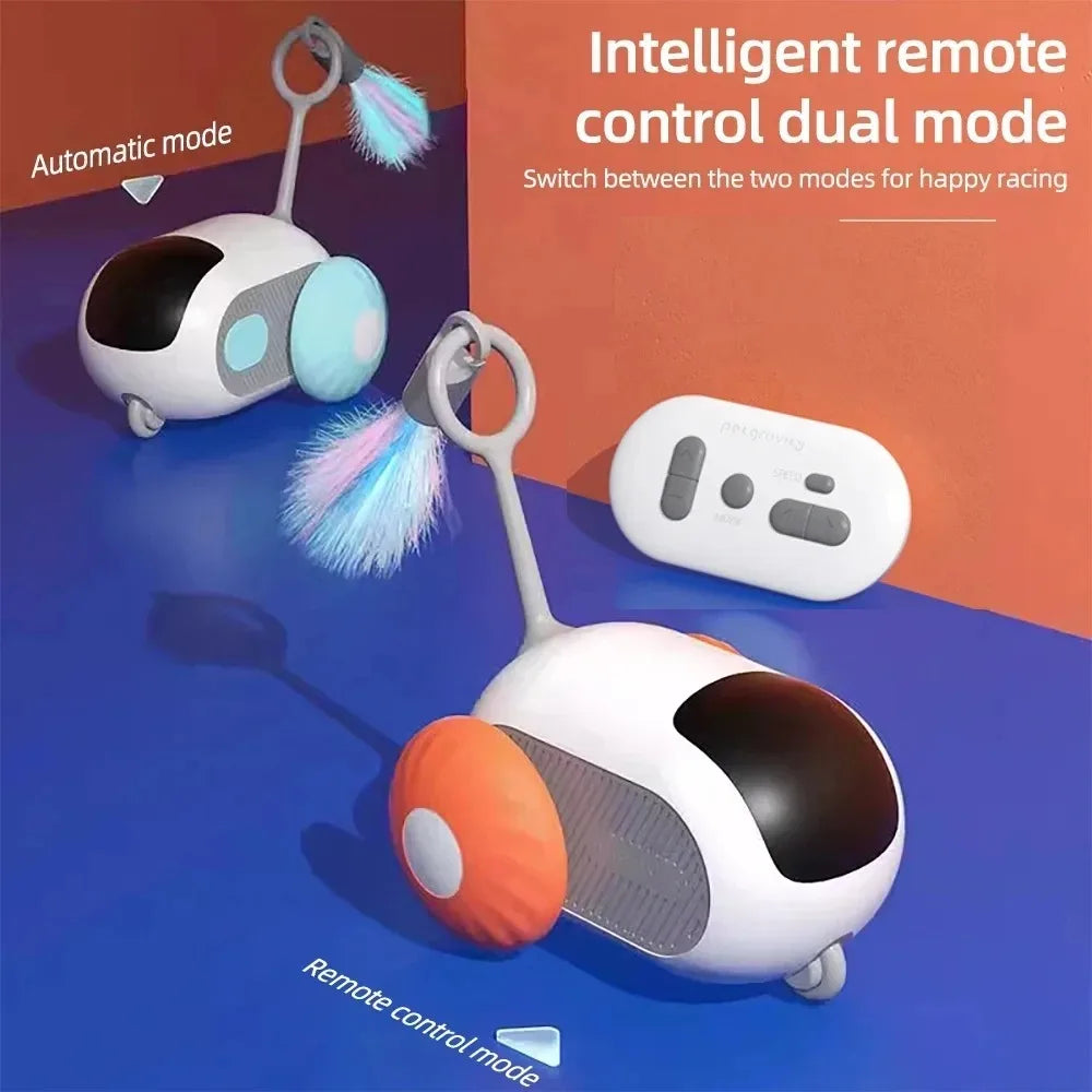 Smart Cat Toy Modes Automatic Moving Remote Controlled Toy