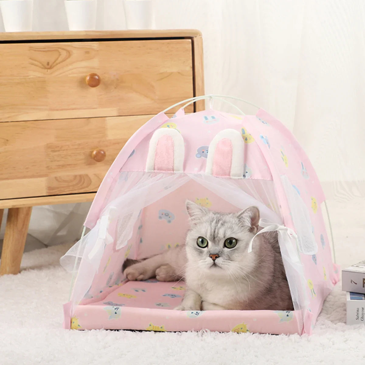 Pet Tent Bed Cats warm house