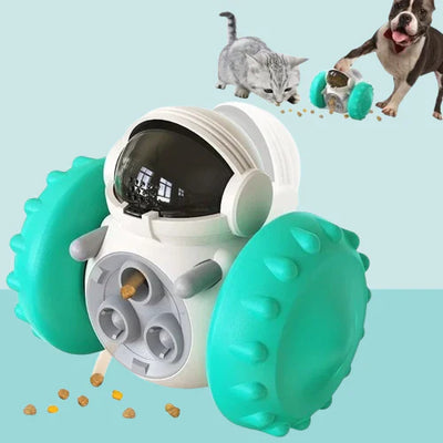 Dog Puzzle Toys Pet Food Interactive Tumbler Slow Feeder Toy