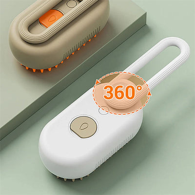 Steam Pet Brush with Unique Spray Function